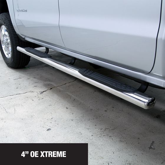 4" OE Xtreme SideSteps - 80" Long - Bl-2