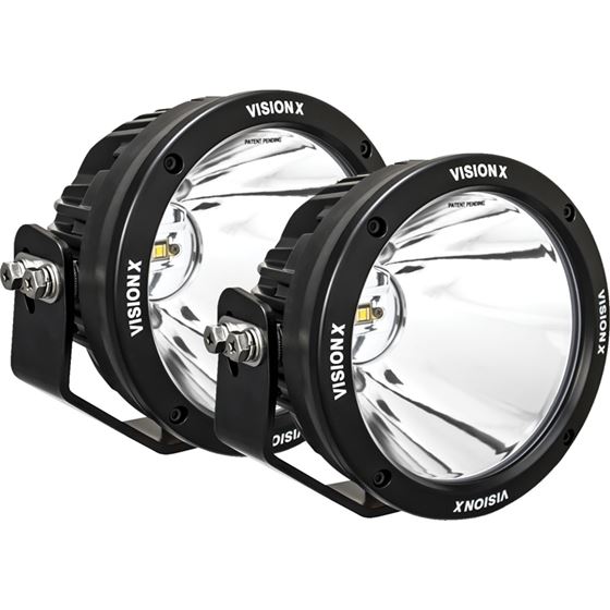 Pair Of 67 Single Source 70 Watt Cannon Cg2 Lights Including Harness Using Dtp Connectors 2