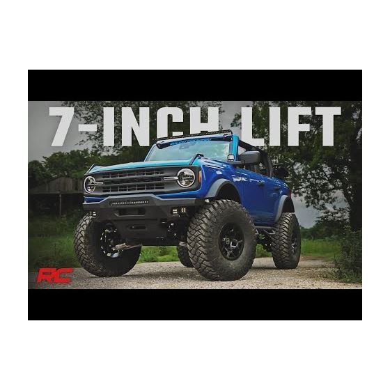 7 Inch Lift Kit - 4-Door Base - Ford Bronco 4WD (2021-2023) (51083) 2