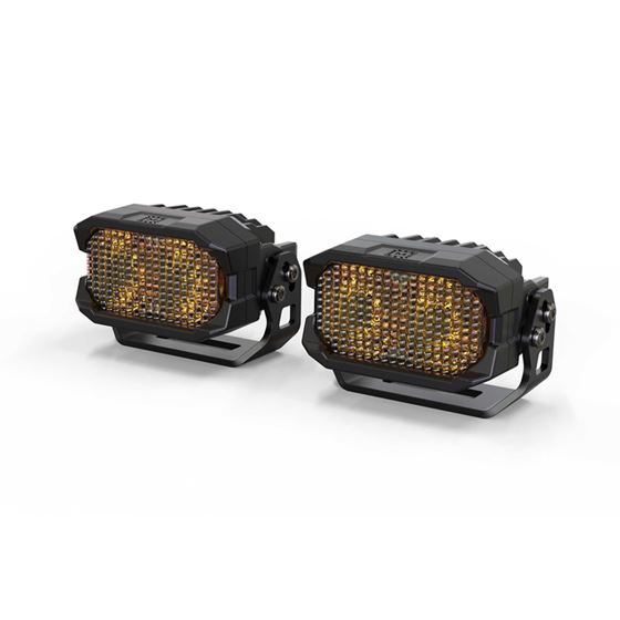 2Banger HXB LED Pod (Flood / Yellow)(Pair) (BAF111) 2