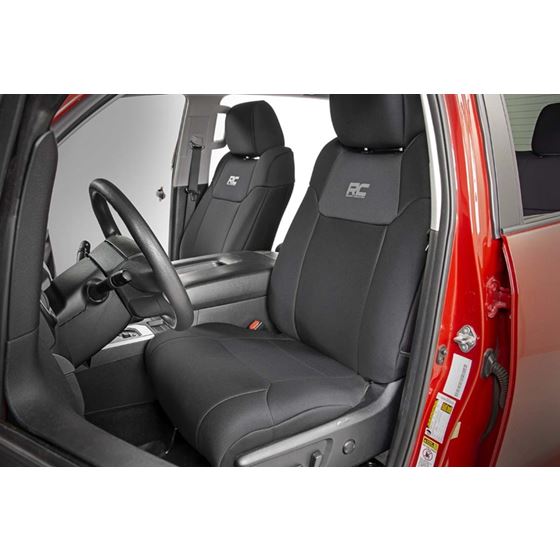 Seat Covers FR w/ Console Cover and Rear Toyota Tundra 2WD/4WD (14-21) (91027A) 2
