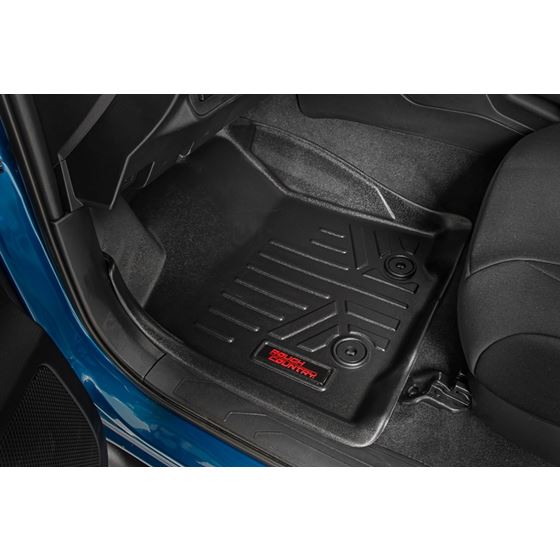 Floor Mats Front and Rear Toyota Tacoma 2WD/4WD (2016-2023) (M-71216) 2