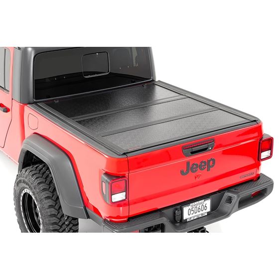 Jeep Low Profile Hard TriFold Tonneau Cover 20 Gladiator 5 Foot Bed 2