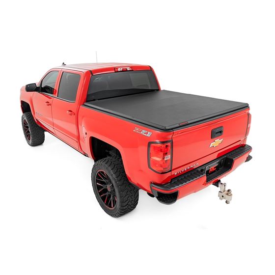 Bed Cover - Tri Fold - Soft - 5'9" Bed - Chevy/GMC 1500 (14-18) (41214550) 2