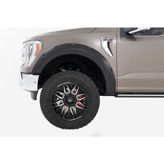 Pocket Fender Flares ME Abyss Gray Ford F-150 2WD/4WD (2021-2024) (F-F20911B-ME) 4