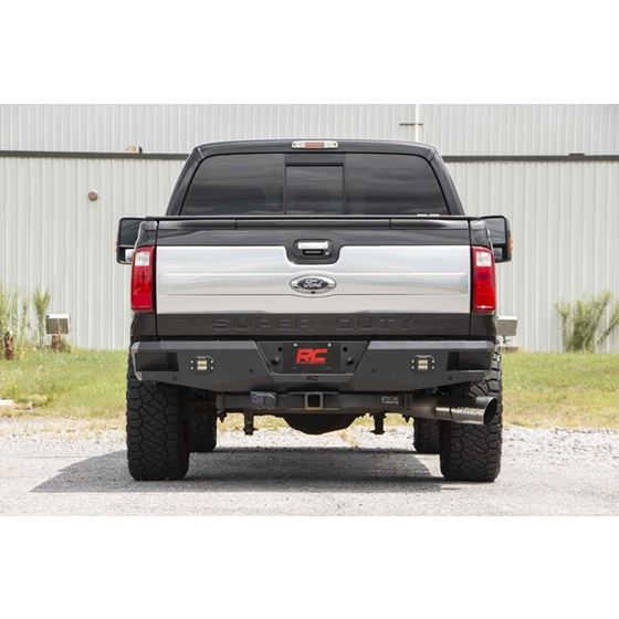 Rear Bumper Ford F-250/F-350 Super Duty 2WD/4WD (1999-2016) (10784) 4