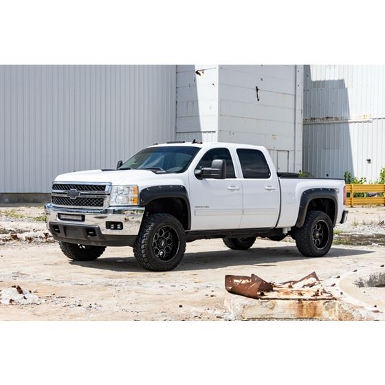 Pocket Fender Flares 6'7" and 8' Bed GAN Silver (F-C10714B-GAN) 4