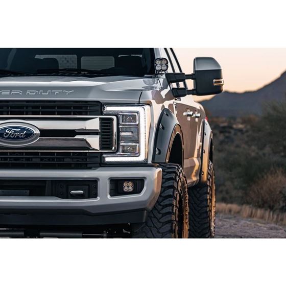 Fender Flares Defender UX Ingot Silver Metallic Ford F-250/F-350 Super Duty (17-22) (A-F21112-UX) 2