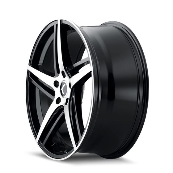 195 195 BLACKMACHINED FACE 18X8 5115 40MM 7262MM 2