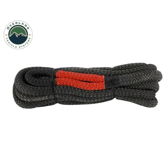 Brute Kinetic Recovery Strap 1" x 30" With Storage Bag Gray/Black 4
