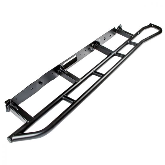 Rock Sliders Black Powdercoat wout Fill Plates 0518 Toyota Tacoma and Double Cab Long Bed Black 2