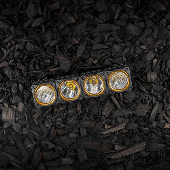 FLEX ERA LED Light Bar - Bezel Kit for 10" Segments - Gold (30578) 4