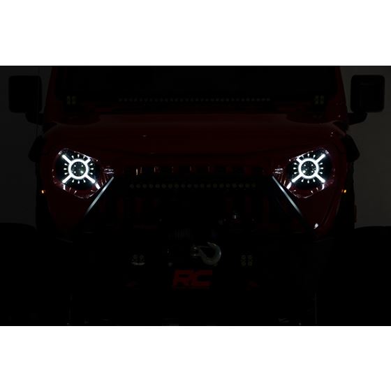 9 Inch LED Headlights DOT Approved Jeep Gladiator JT/Wrangler JL (18-24) (RCH5100) 4