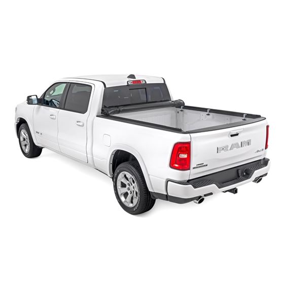 Soft Roll Up Bed Cover 6'4" Bed Ram 1500 2WD/4WD (19-25) (42309650) 4