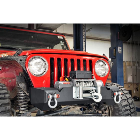 Front Stubby Winch Bumper Jeep Wrangler TJ (97-06)/Wrangler Unlimited (04-06) (1012) 2