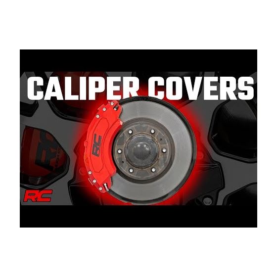 Caliper Covers - Front and Rear - Red - Toyota Tundra 2WD/4WD (2022-2023) (71152) 2