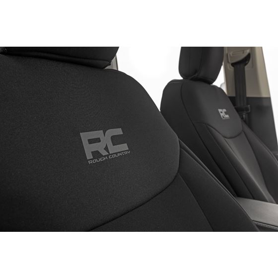 Seat Covers FR and RR W/O Armrest Crew Cab Ford Maverick 2WD/4WD (2022-2024) (91066) 4