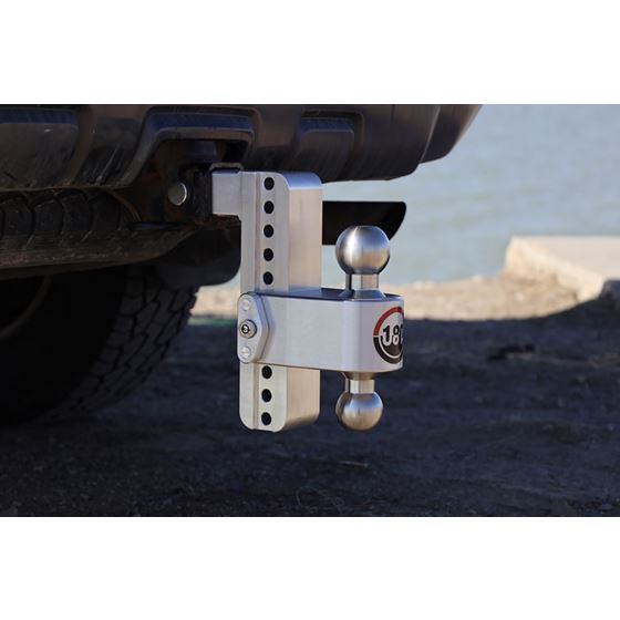 Turnover Ball 8" Drop Hitch with 2" Shank 2