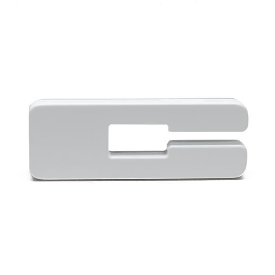 Universal Illuminated LED Letter Badges - Matte White Surface Finish - C (3140-C-001) 2