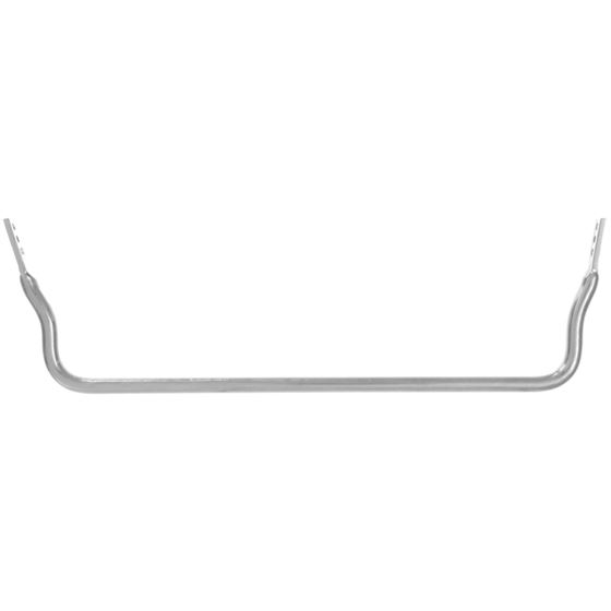 Sway Bar Front 30mm Solid Bar 3 Point Adjustable Rate Rubicon Silver Powder Coat Finish (RE1701) 2