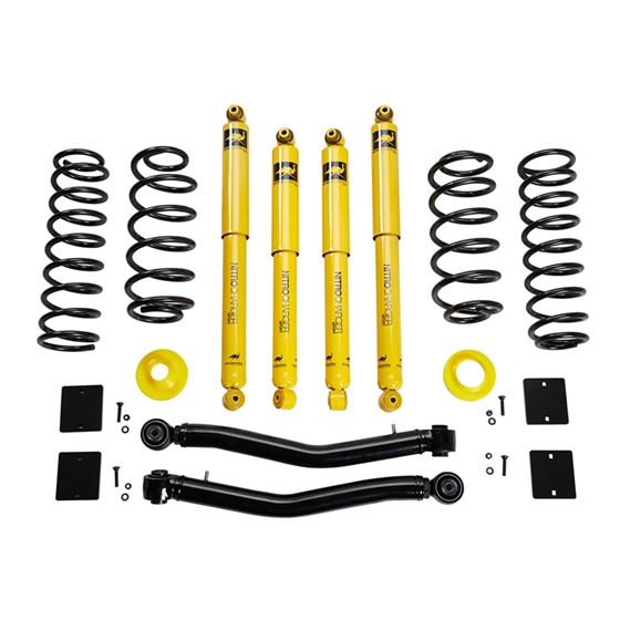 2-Inch Suspension Lift Kit with Front/Rear Coil Springs Front/Rear Shocks Front Lower Control Arms F