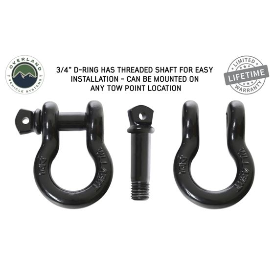 Recovery Shackle 34 475 Ton  Black 2