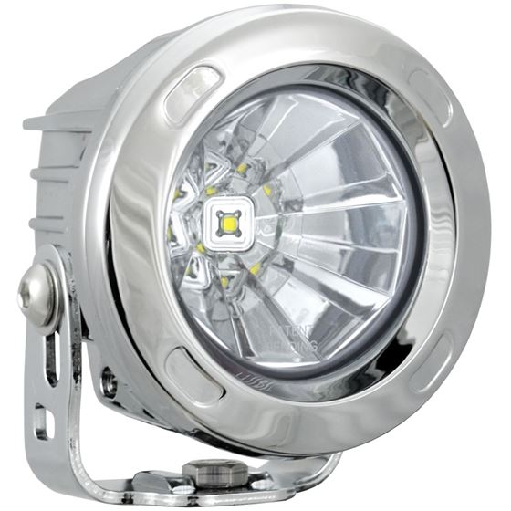 Optimus Round Chrome 1 10W LED 60 Flood 2 Light Kit (9150079) 2