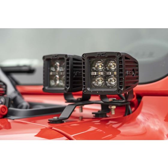 Jeep Quad LED Light Pod Kit - Black Series (18-24 JL / 20-24 Gladiator) (70822) 4