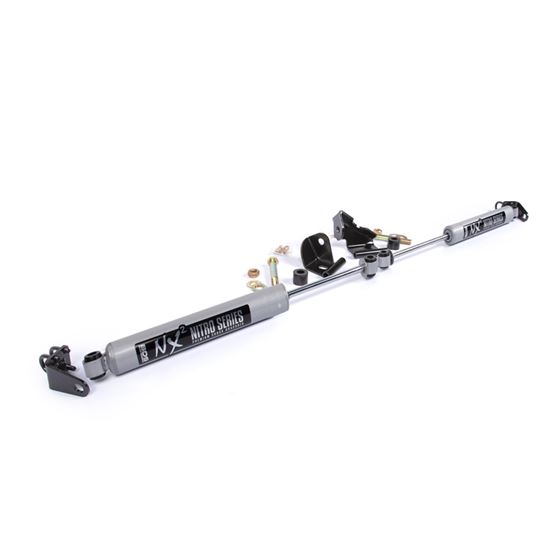 Dual Steering Stabilizer Kit w/ NX2 Shocks - Ford F150 (04-08) 4WD - With BDS Strut Spacers (2019DH)