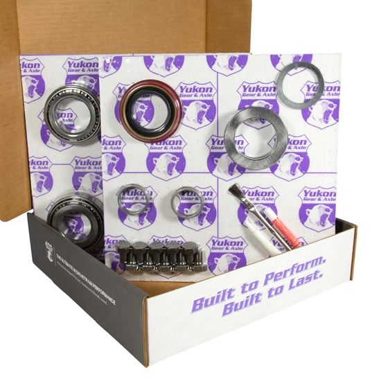 8.8" Ford 3.73 Rear Ring and Pinion Install Kit 28spl Posi 2.25" Axle Bearings 4