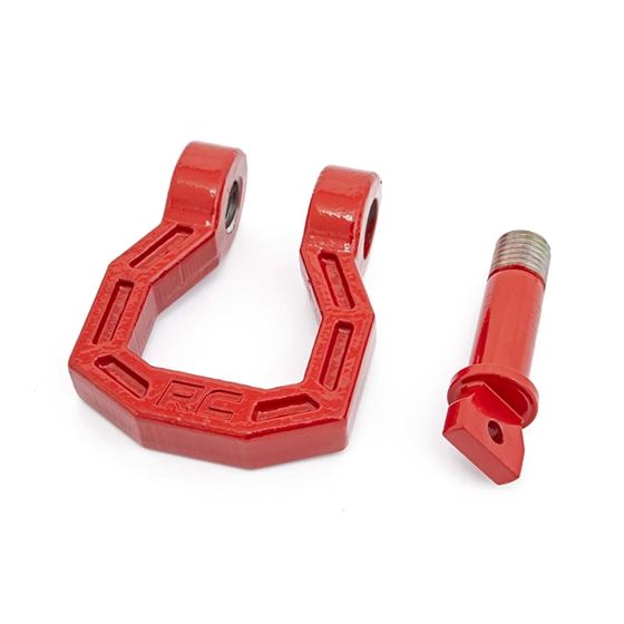 D-Ring Forged Pair Red (RS119) 2
