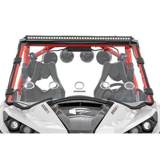 LED Light Front Mount 40" Black Single Row Can-Am Commander 1000/Maverick (97040) 2