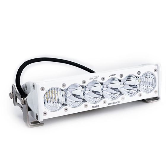 OnX6+ White Straight LED Light Bar (10 Inch Driving/Combo Clear) (451003WT) 2