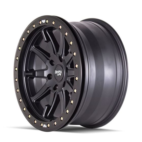 DT2 9304 MATTE BLACK WSIMULATED RING 17X9 5127 38MM 781MM 2