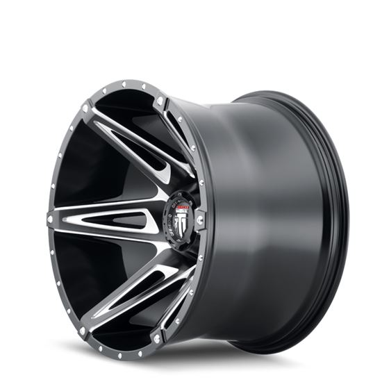 KUTZ (AT1902) BLACK/MILLED 20 X9 8-170 -12MM 125.2MM (AT1902-2970M-12) 2