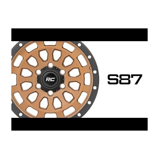 87 Series Wheel Simulated Beadlock Bronze/Black 17x8.5 6x5.5 +0mm (87170912) 2