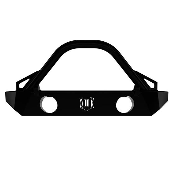 0718 JK Comp Series Front Bumper W Fogs Bars and Tabs 2