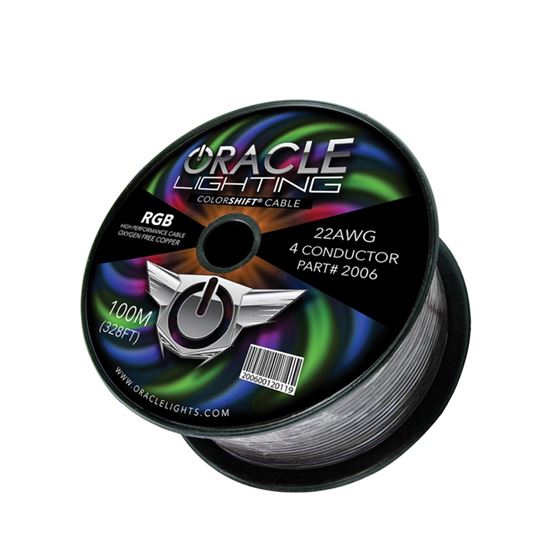 22AWG 4 Conductor RGB Installation Wire 100M (328ft) Spool 1
