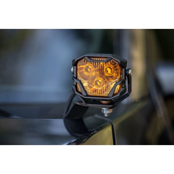 4Banger 2.0 HXB LED Pods (Spot / Yellow)(Set) (BAF008.2) 4