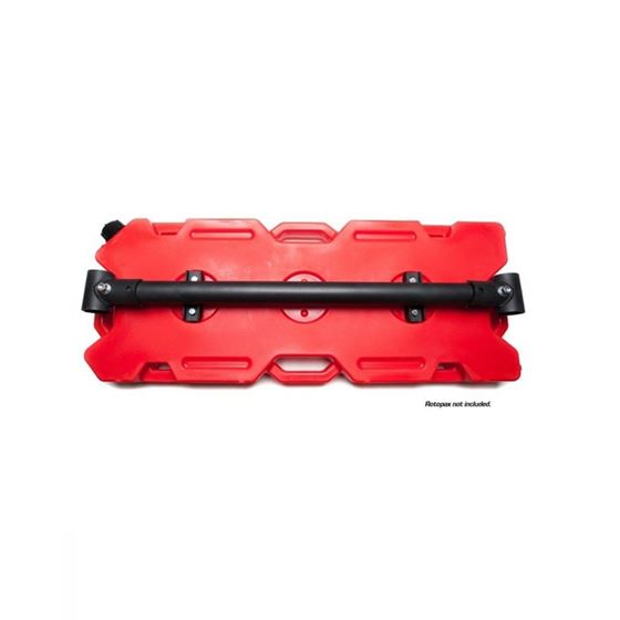 2007 and Up Toyota Tundra CrewMax Pack Rack Accessory Bar Pair 1 Rotopax and 1 HiLift 4