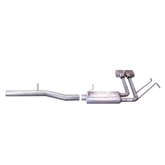 Cat Back Super Truck Exhaust System Stainless 2
