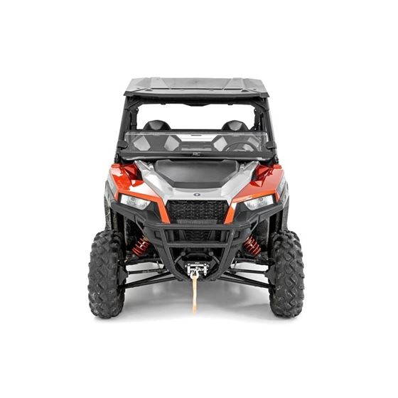 Half Windshield Scratch Resistant Polaris General/General XP 1000 (98162011A) 2