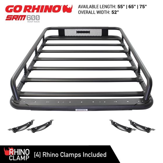 Go Rhino SRM600 Series Tubular Rack 2
