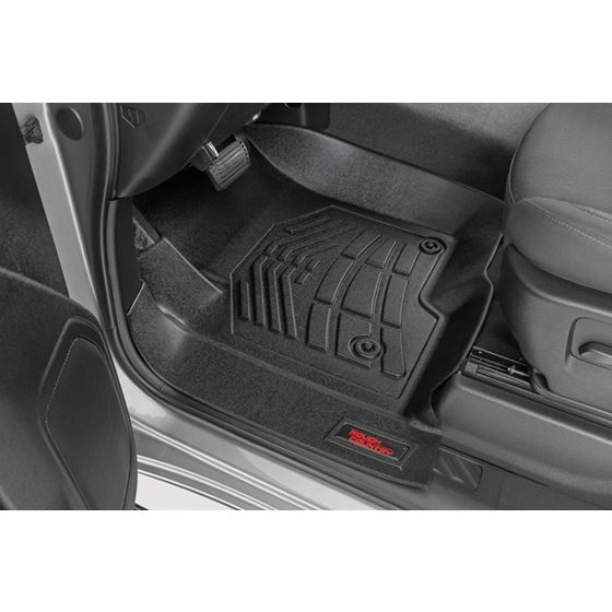 Sure-Fit Floor Mats FR and RR FR Bucket Crew Chevy/GMC 1500/2500HD/3500HD (19-24) (SM21612) 2