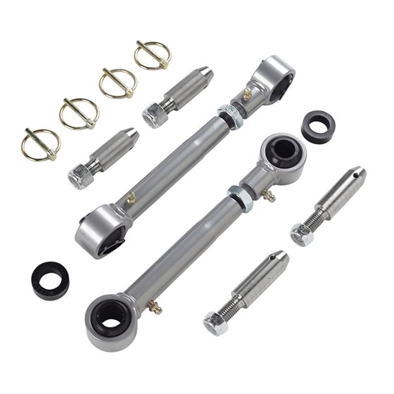 Sway Bar Disconnect Set Heavy Duty Steel Construction Greasable Bushings (RE1136) 2