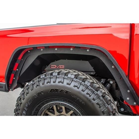 Jeep Gladiator Rear Inner Fenders For 20 Pres Gladiator Black 4