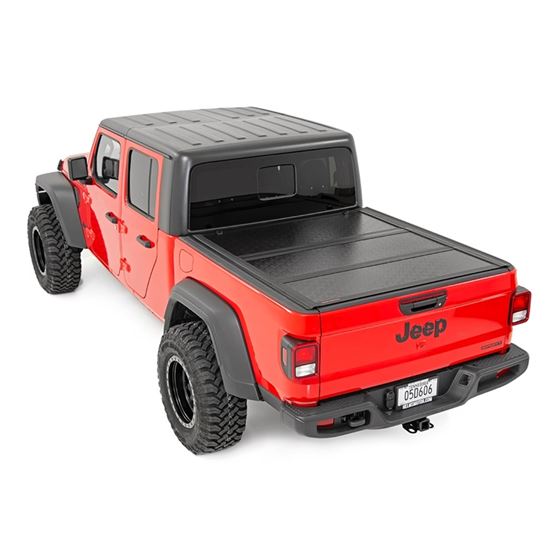 Jeep Low Profile Hard TriFold Tonneau Cover 20 Gladiator 5 Foot Bed 4