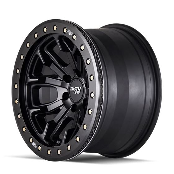 DT1 9303 MATTE BLACK WSIMULATED RING 17X9 51397 38MM 108MM 2