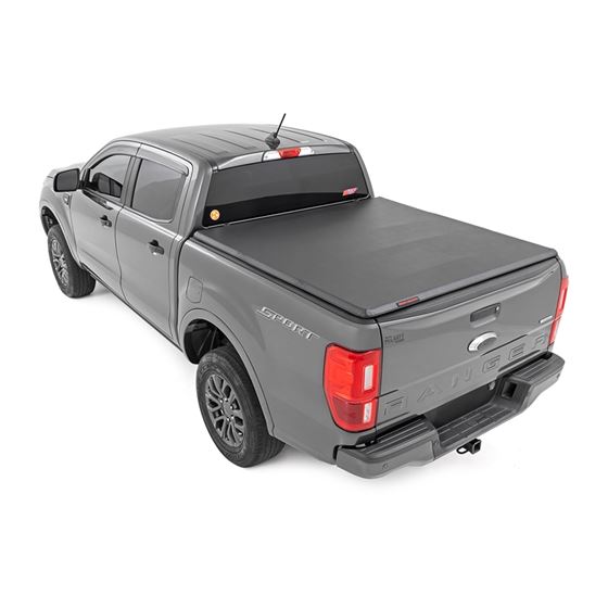 Bed Cover - Tri Fold - Soft - 5' Bed - Ford Ranger 2WD/4WD (19-23) (41219500) 2
