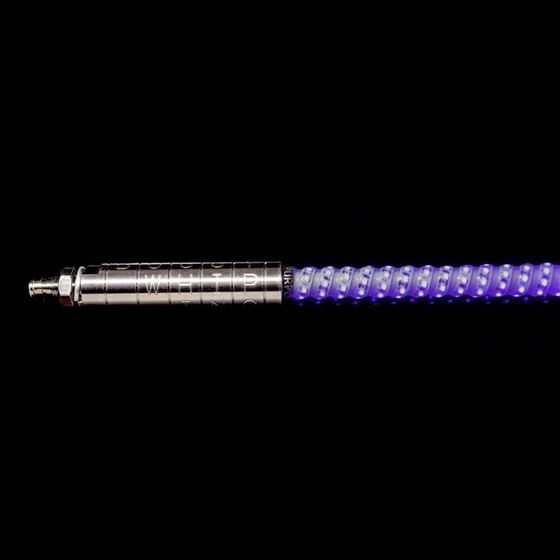 Buggy Whip 8 Purple LED Whip Threaded 2